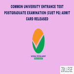 CUET PG 2025 Admit Card Released